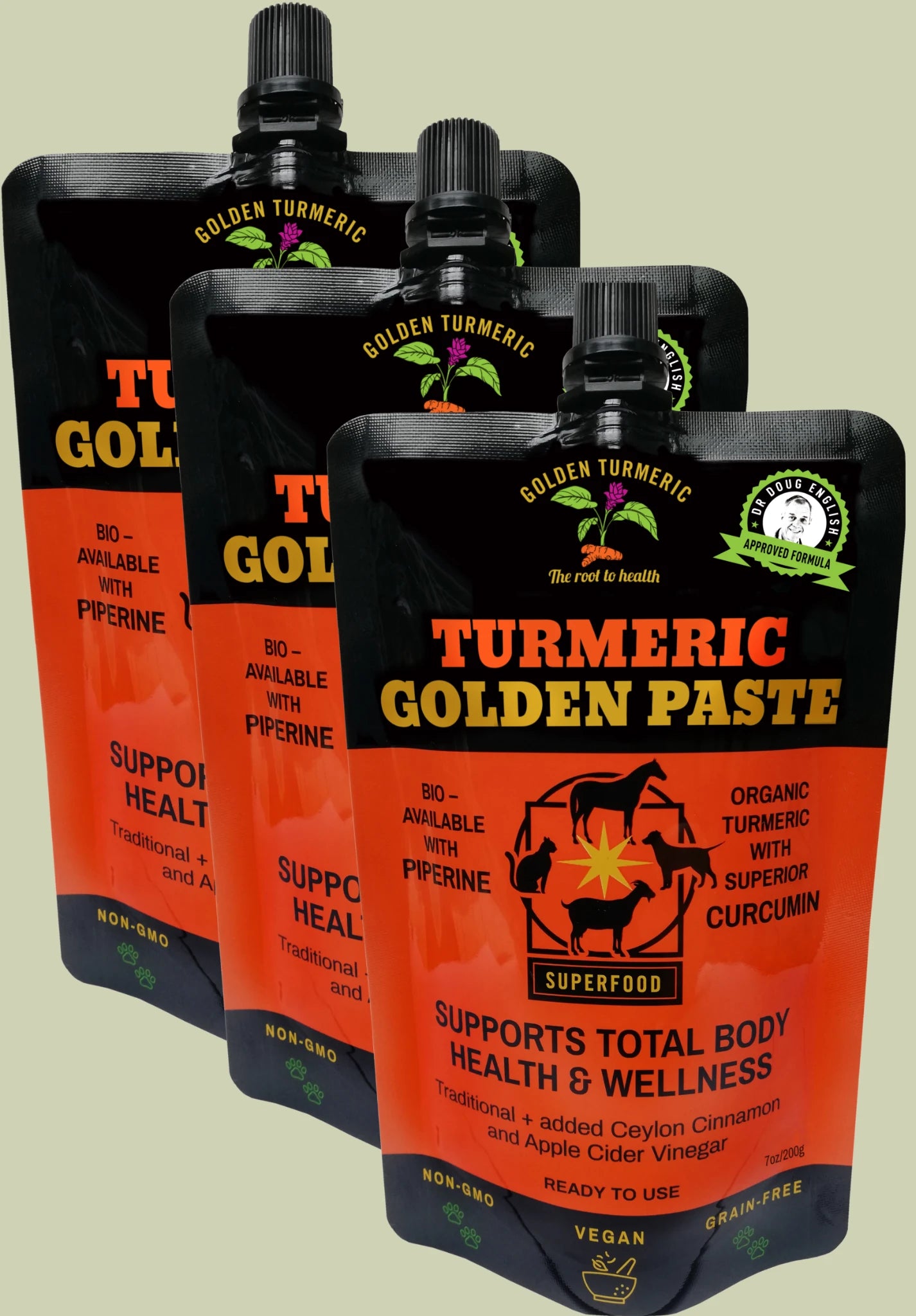 Turmeric Golden Paste for Pets manufactured by Golden Turmeric